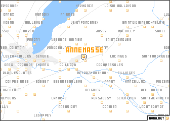 map Annemasse